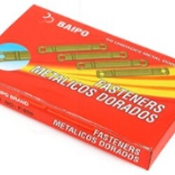 ลิ้นแฟ้มโลหะสีทอง [BAIPO] 850