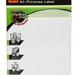 ป้ายสติ๊กเกอร์ [ตราช้าง] แล็ป A7 19x38 มม.