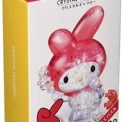 My Melody (แบบประกอบ) ของแท้ JP - Crystal Gallery Hanayama [โมเดล Sanrio]