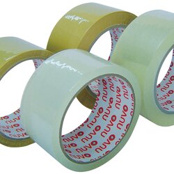 OPP เทปใส [NUVO] 3" (72mm.*45y)