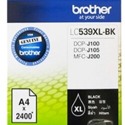 ตลับหมึกอิ้งค์เจ็ท [Brother] LC-539XL BK สีดำ
