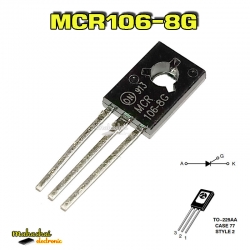 MCR106-8G TO-126 SCR 4A 600V