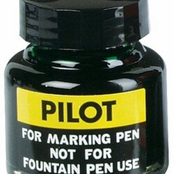 หมึกเติมปากกาเคมี [PILOT] 30cc. เขียว