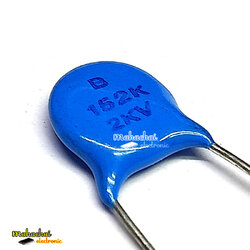 152K2KV 152K 2KV 0.0015uF 1.5nF 1500pF ค่าผิดพลาด 10%