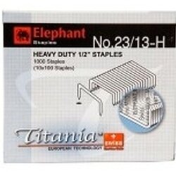 ลวดเย็บ [ตราช้าง] เบอร์23/13H ไททาเนีย