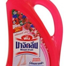 น้ำยาถูพื้น [มาจิคลีน] 900มล.สีแดง