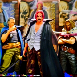 Red Hair Pirates Set ของแท้ JP แมวทอง - Grandline Men Banpresto [โมเดลวันพีช] (3 ตัว)
