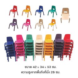 เก้าอี้ขาเหล็กสีสันสดไส ความสูงจากพื้นถึงที่นั่ง 28ซม เก้าอี้กิจกรรม เก้าอี้สำหรับเด็ก เก้าอี้เดี่ยว เฟอร์นิเจอร์เด็กงานนำเข้า