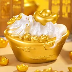 ก้อนทองมงคล มังกรนำโชค ของแท้ - ของขวัญสุดพรีเมี่ยม เสริมดวง ฮวงจุ้ย - กิมตุ้ง หยวนเป่า มังกรทอง [ สินค้าพร้อมส่ง ]