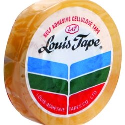 สก็อตเทปใสแกนเล็ก [หลุยส์] 1"*36y