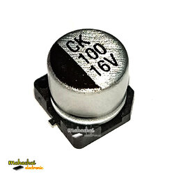 SMD 100UF 16V 6.3 * 5.4SMD CK CS series CS1C101M-CRE54