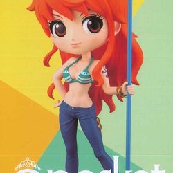 Nami ของแท้ JP แมวทอง - Q Posket Banpresto [โมเดลวันพีช]