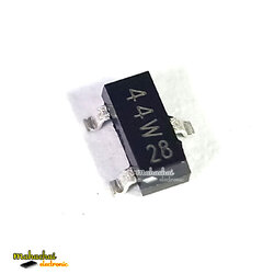 BAS40-04 SOT-23-3 Universal dual Schottky diode โค๊ด 44W