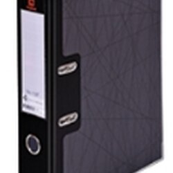 แฟ้มสันกว้าง [ตราช้าง] 112 A4 สัน 3" สีดำ (6เล่ม/แพ็ค)