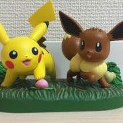 Pikachu & Eevee ของแท้ JP - Ichiban Kuji Banpresto [โมเดลโปเกมอน] (2 ตัว)