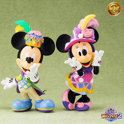 Mickey & Minnie Mouse Magic Castle ของแท้ JP - WCF Premium Banpresto [โมเดล Disney] (2 ตัว)