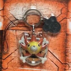 Straw Hat Key Ring ของแท้ JP แมวทอง - Ichiban Kuji Banpresto [พวงกุญแจวันพีช]