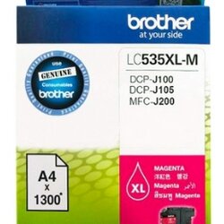 ตลับหมึกอิ้งค์เจ็ท [Brother] LC-535XL M สีชมพู