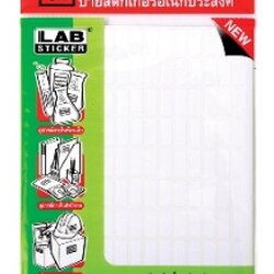 ป้ายสติ๊กเกอร์ [ตราช้าง] แล็ป A2 8x20 มม.