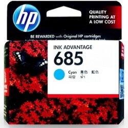 ตลับหมึกอิ้งค์เจ็ท [HP] 685 (CZ122AA) สีฟ้า