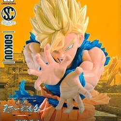Goku Super Saiyan ของแท้ JP แมวทอง - Scultures Banpresto [โมเดลดราก้อนบอล]