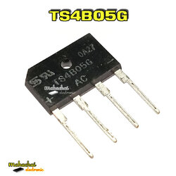 TS4B05G 4A 500V bridge rectifier DIP-4
