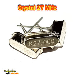 คริสตตอล 27M คริสตัล 10 วินาที 27.000MHz 49S crystal ใช้ใน กล่องรับสัญญาณจานดาวเทียม