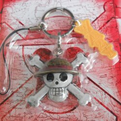 Straw Hat Key Ring ของแท้ JP แมวทอง - Ichiban Kuji Banpresto [พวงกุญแจวันพีช]