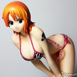 Nami ของแท้ JP แมวทอง - POP Megahouse [โมเดลวันพีช]