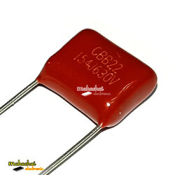 154J630V 0.15uf 150nf ระยะห่างขา 10 มิลลิเมตร CBB22