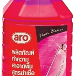 น้ำยาถูพื้น [ARO] 5.2ลิตร สูตรฆ่าเชื้อสีชมพู