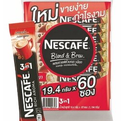 เนสกาแฟ 3 IN 1 19.4 กรัม * 60 ซอง ริชอโรมา