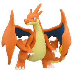 Mega Charizard Y ของแท้ JP - Monster Collection Takara Tomy [โมเดลโปเกมอน]