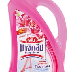 น้ำยาถูพื้น [มาจิคลีน] 900มล.สีชมพู