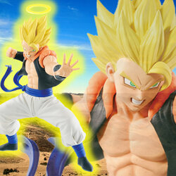 Gogeta Super Saiyan ของแท้ JP แมวทอง - Scultures Banpresto [โมเดลดราก้อนบอล]