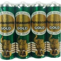 ถ่าน [PANASONIC] AA Gold R6GT/4SL สีเขียว (4ก้อน/แพ็ค)