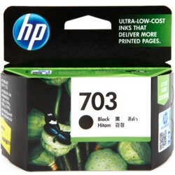 ตลับหมึกอิ้งค์เจ็ท [HP] 703 (CD887AA) สีดำ