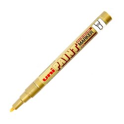 ปากกาเพ้นท์ [UNI PAINT] PX-21 0.8-1.2 มม. ทอง