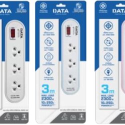 ปลั๊กไฟ มอก 3ช่อง1สวิตซ์ 3ม. AP3146