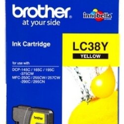 ตลับหมึกอิ้งค์เจ็ท [Brother] LC-38Y สีเหลือง