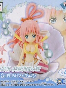 Shirahoshi ของแท้ JP แมวทอง - Girlish Banpresto [โมเดลวันพีช]