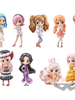 Girls Festival Set ของแท้ JP แมวทอง - Q Posket Petit Banpresto [โมเดลวันพีช] (9 ตัว)