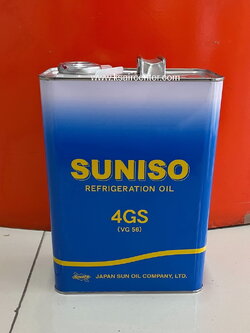 น้ำมันคอมเพรสเซอร์ SUNISO (SUNOCO) 4GS