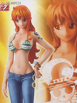 Nami ของแท้ JP แมวทอง - Super Styling Bandai [โมเดลวันพีช]