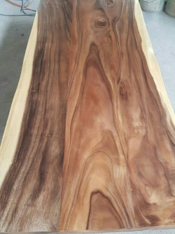 ท็อปโต๊ะไม้จามจุรี 100 × 200 ซม. หนา 2นิ้ว