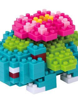 Venusaur (แบบประกอบ) ของแท้ JP - Nanoblock Kawada [เลโก้โปเกมอน]
