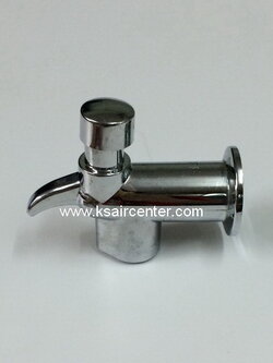 ก๊อกเกลียวใน นํ้าเย็น แบบพลาสติก สีเงิน (รหัสสินค้า 003004)