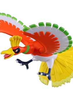 Ho-Oh ของแท้ JP - Monster Collection Takara Tomy [โมเดลโปเกมอน]