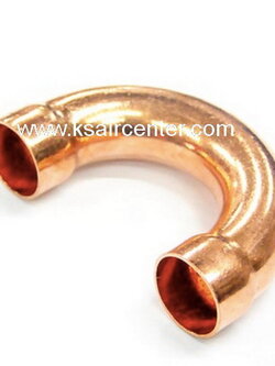 ข้อโค้งทองแดง 180 ขนาด 2 นิ้ว 1 หุน (2-1/8)