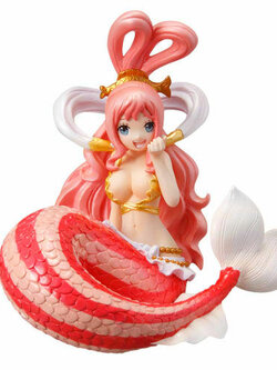 Shirahoshi ของแท้ JP แมวทอง - Half Age Characters Bandai [โมเดลวันพีช]